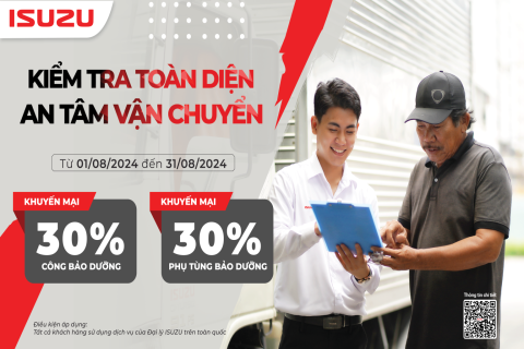 CHƯƠNG TRÌNH DỊCH VỤ: "KIỂM TRA TOÀN DIỆN - AN TÂM VẬN CHUYỂN"